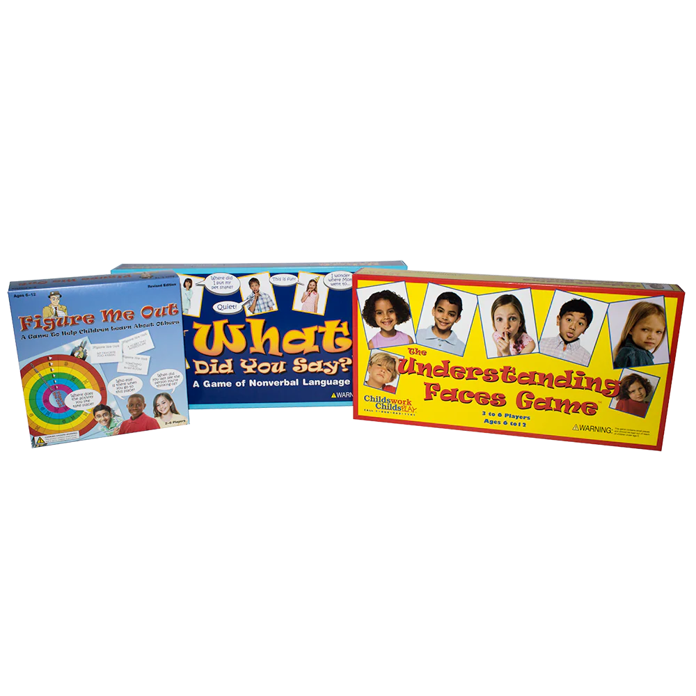 Social Skills Board Games - Set of 3