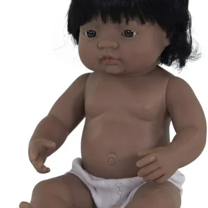 15 Inch Anatomically Correct Hispanic Girl Baby Doll