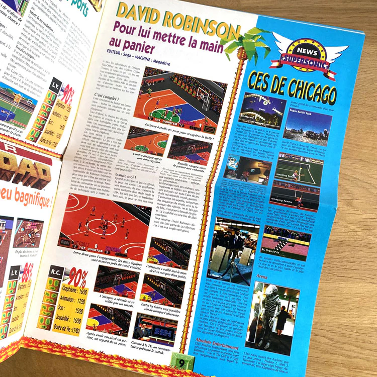 Magazine SuperSonic Numéro 2 Juillet-Août 1992 – Image 4