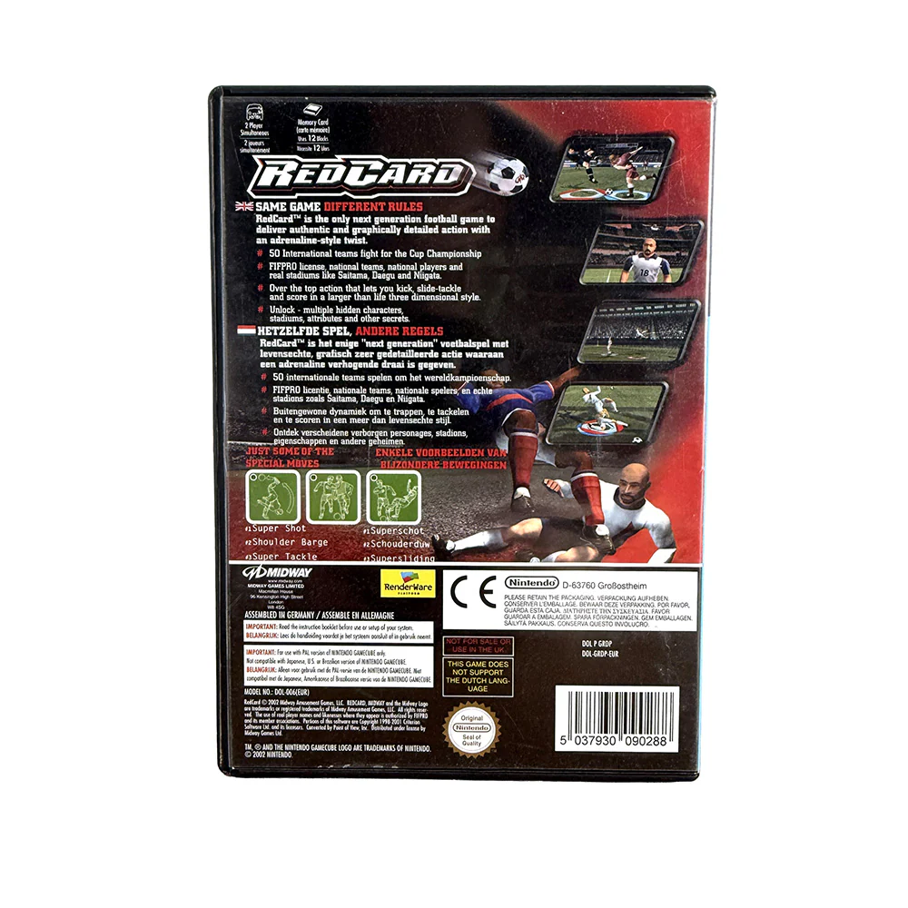 Red Card Nintendo Gamecube – Image 4